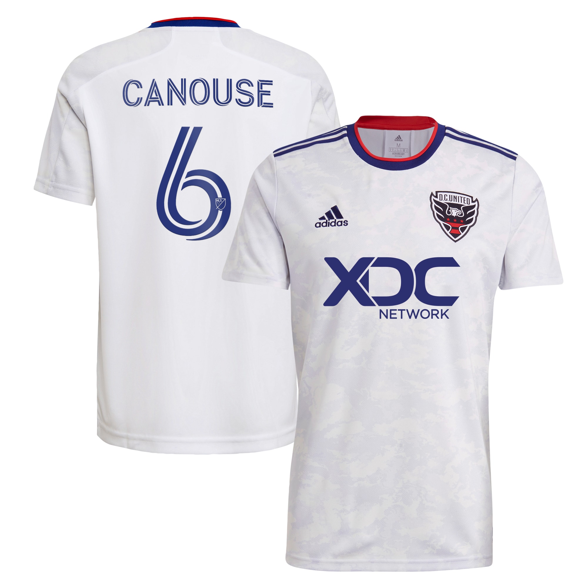 Russell Canouse D.C. United 2022 The Marble Replica Player Jersey – White