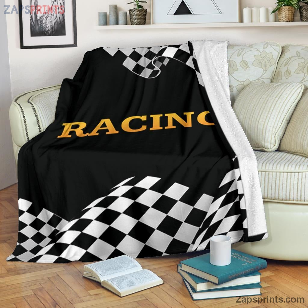 Gift For Racing Lover – Racing Blanket V3 – Gift For Friends