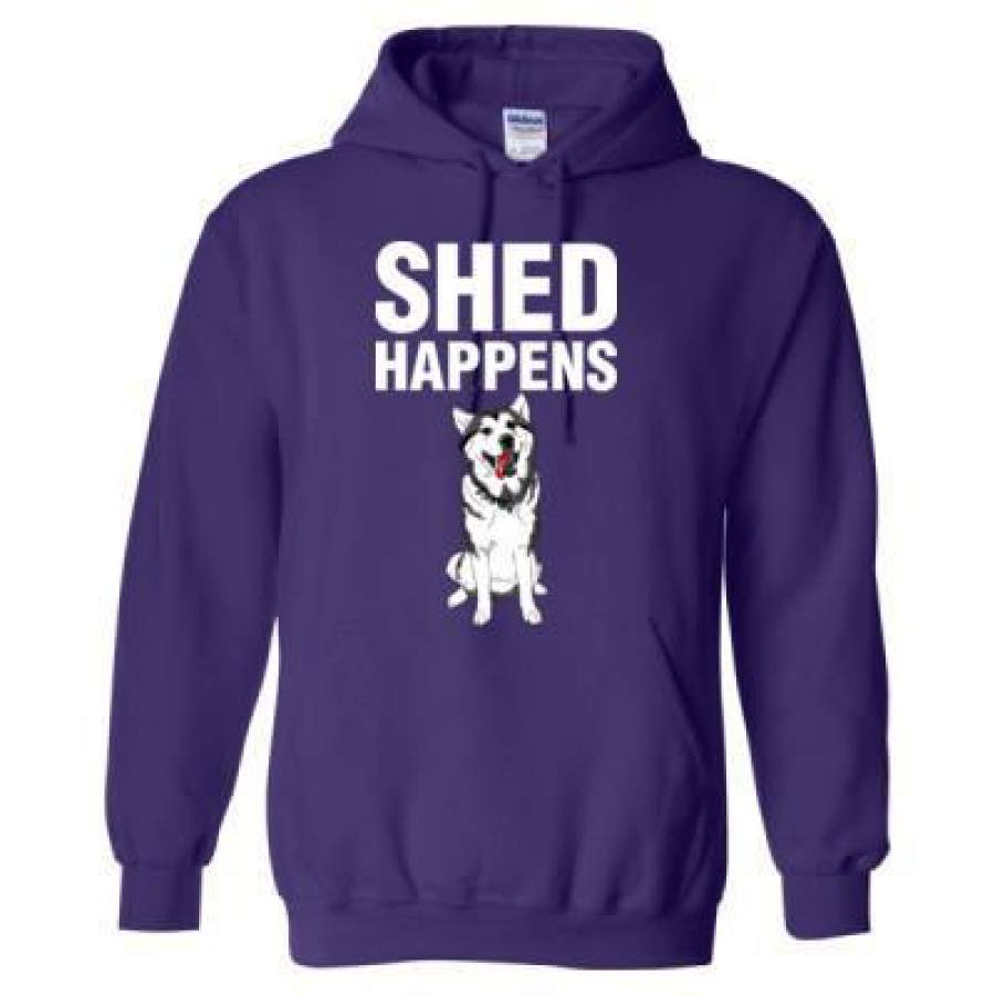 AGR Shed Happens Dog Sledding – Heavy Blend™ Hooded Sweatshirt