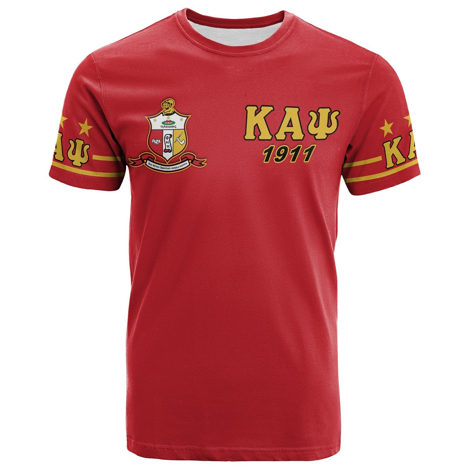 Kappa Alpha Psi   T Shirt Simple Lt13