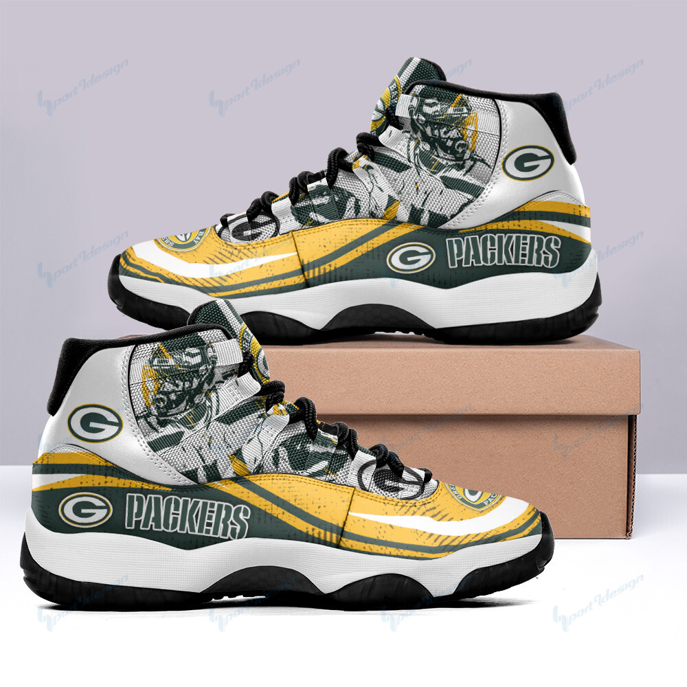 Green Bay Packers Ajd11 Sneakers Bg87