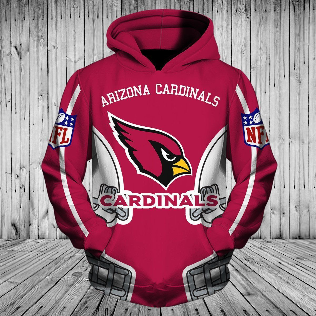 Arizona Cardinals 36 Unisex 3D Hoodie Gift For Fans