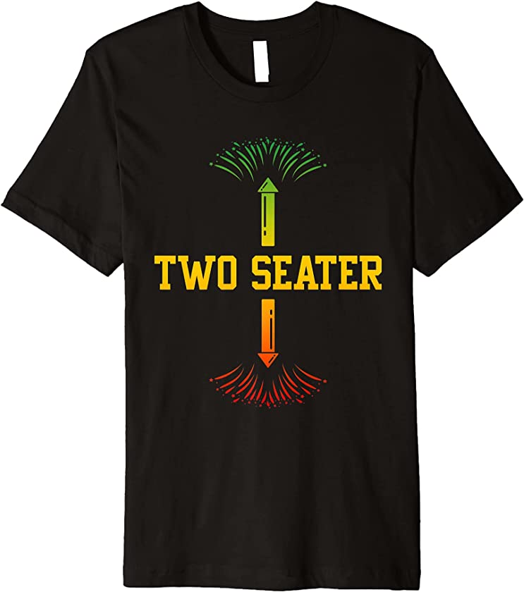 Two Seater Juneteenth Freedom June 19 Black African Dad Joke Premium T-Shirt