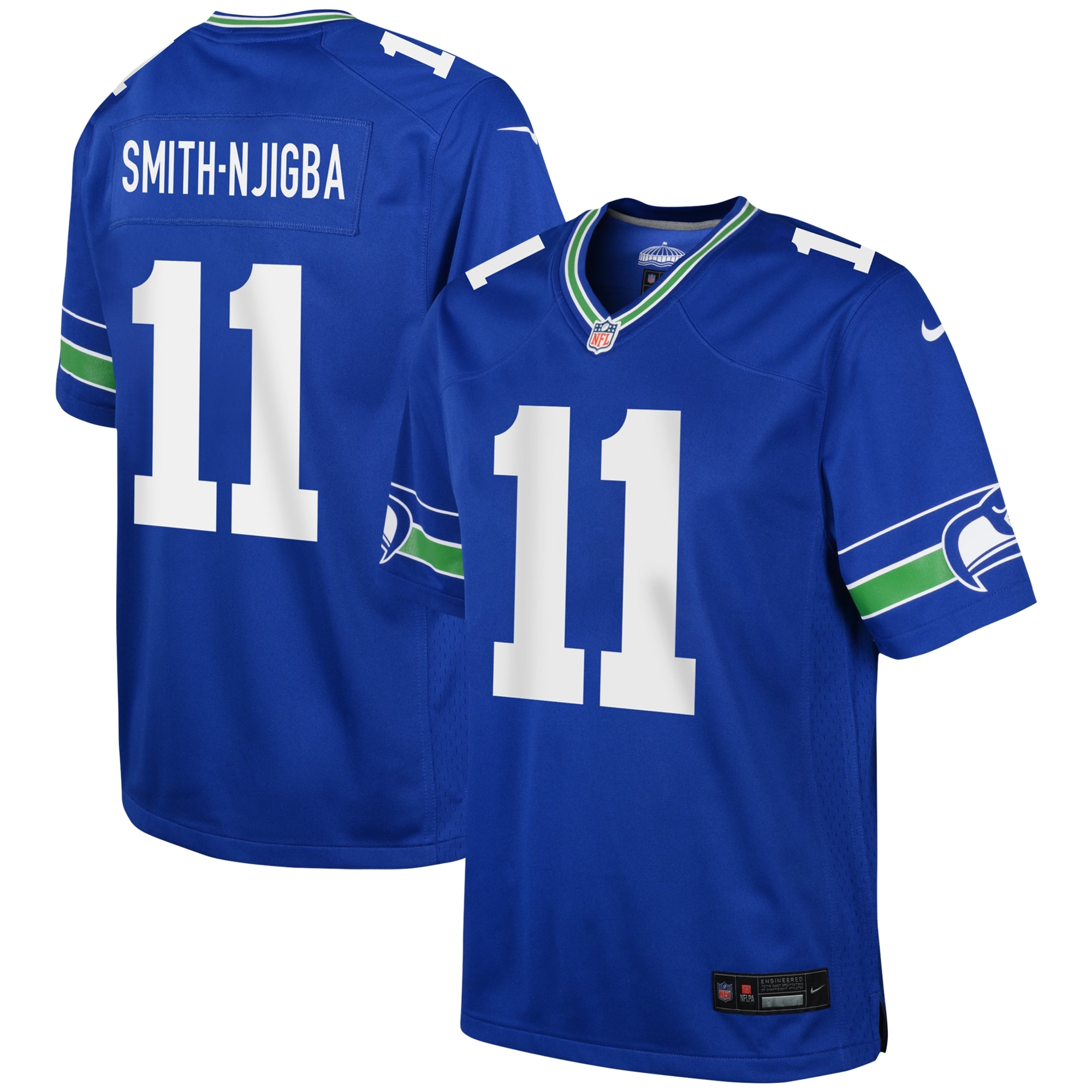 Youth Seattle Seahawks Jaxon Smith-Njigba Royal Game Jersey