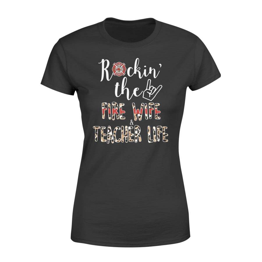 TRL – Teacher – Rockin Leopard Shirt – Standard Women’s T-shirt – DSAPP