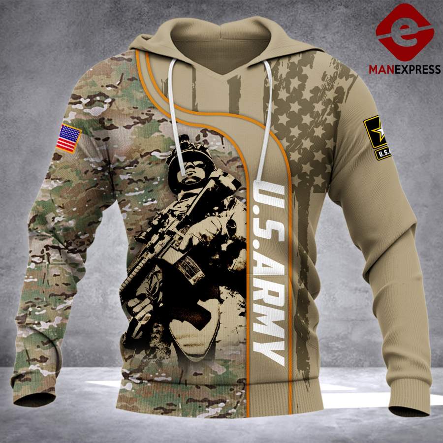 LDM WARRIOR US ARMY HOODIE PRINTED – Liimon Store