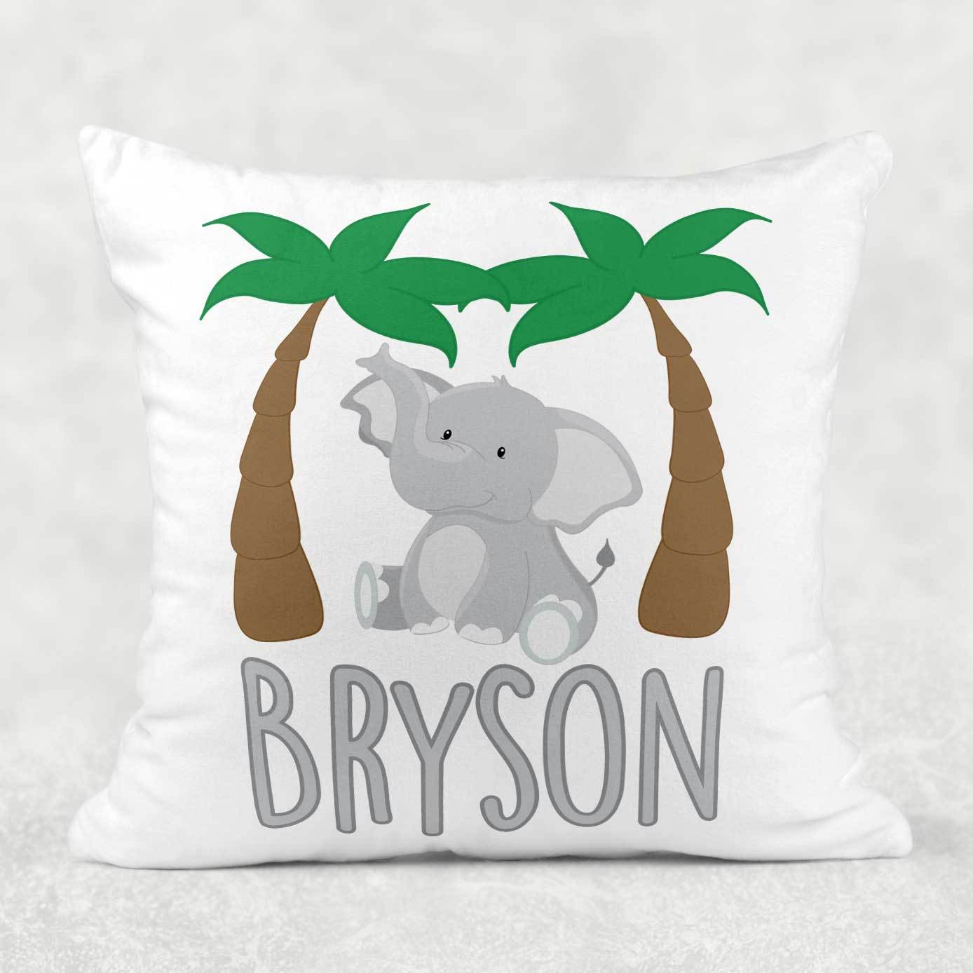 Personalized Little Zoo Animal Pillow