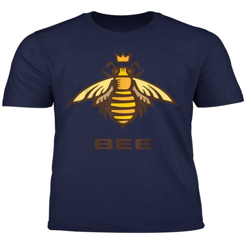 Unisex Men S Women S T Shirt Tee Crown Yellow Bee