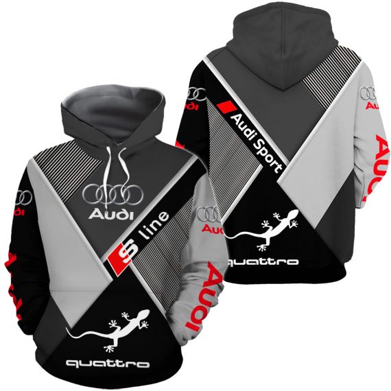 S Line Gift For Audi Lover Audi Car Hoodie Hg