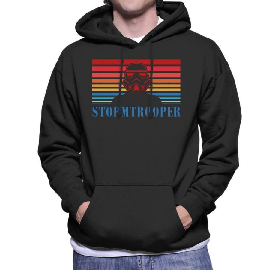Original Stormtrooper Retro 70s Logo Men’s Hooded Sweatshirt