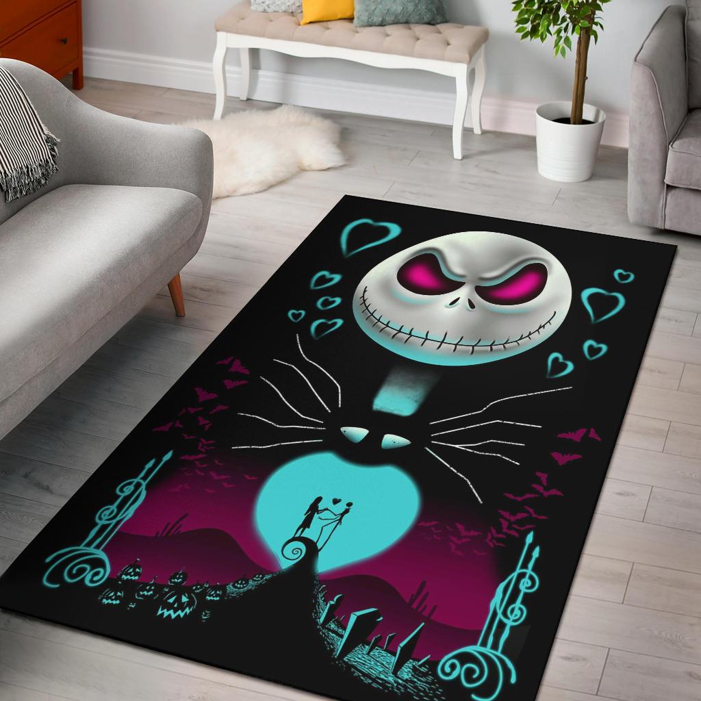 Nightmare Before Christmas Area Rug