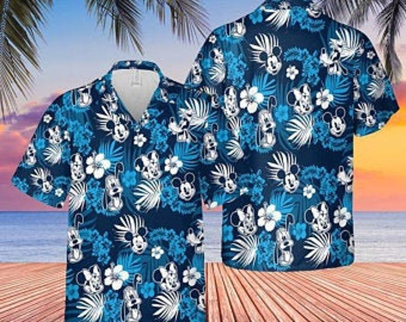 Mickey Mouse Hawaii Disney Hawaii Shirt Tropical Style Ha104301