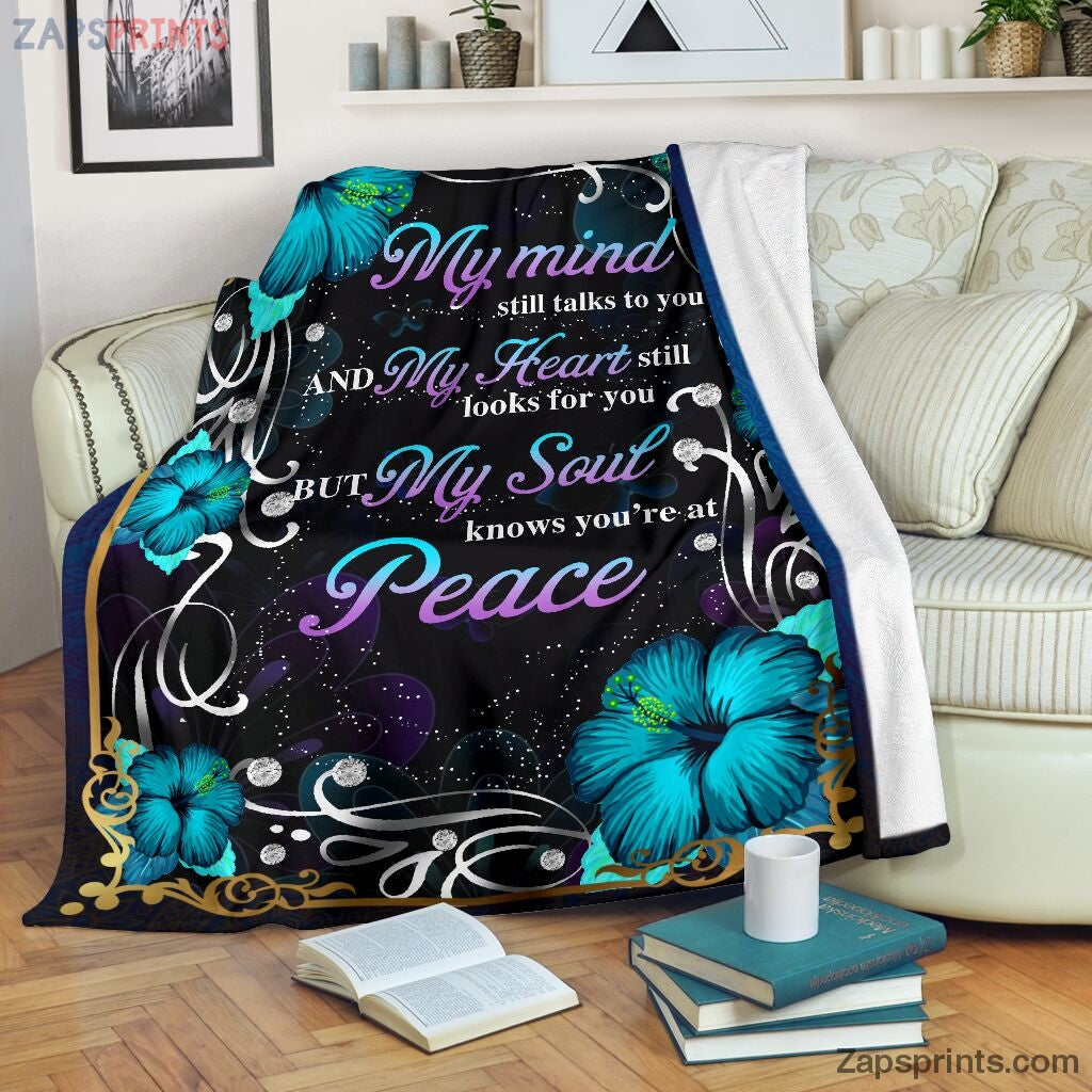 Butterfly My Mind My Heart My Soul Premium Blanket – Cool Gift Ideas