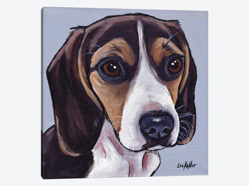 Beagle Puppy Canvas Poster 8″x12″ 12×18″ 18″x26″ 24″x36″ 30″x45″