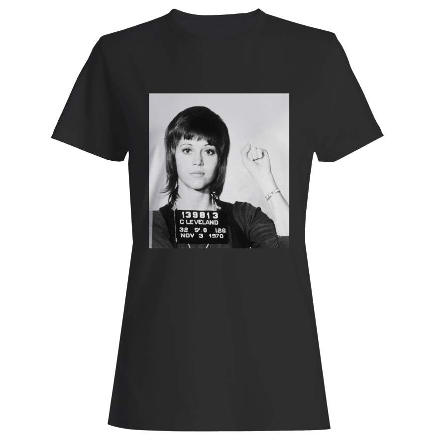 Jane Fonda Mugshot Woman’s T-Shirt