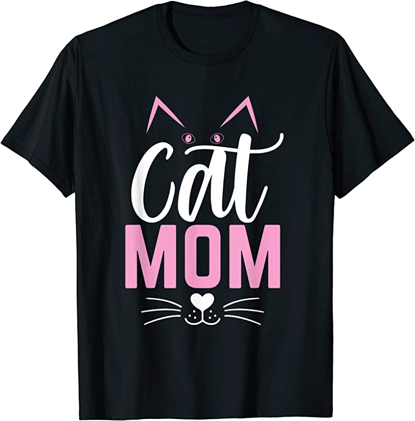 Womens Lovely cat holder cat lover love animals cat mom T-Shirt