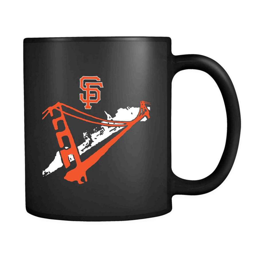 san francisco giants stencil 11oz Mug