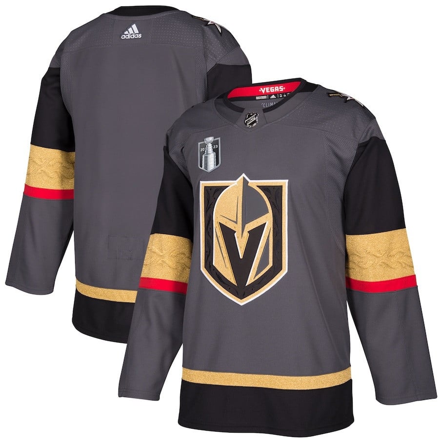 Vegas Golden Knights 2023 Stanley Cup Final Alternate Jersey – Gray