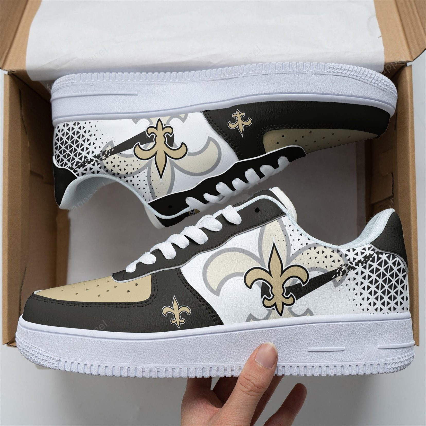 New Orleans Saints Football Air Force 1 Shoes