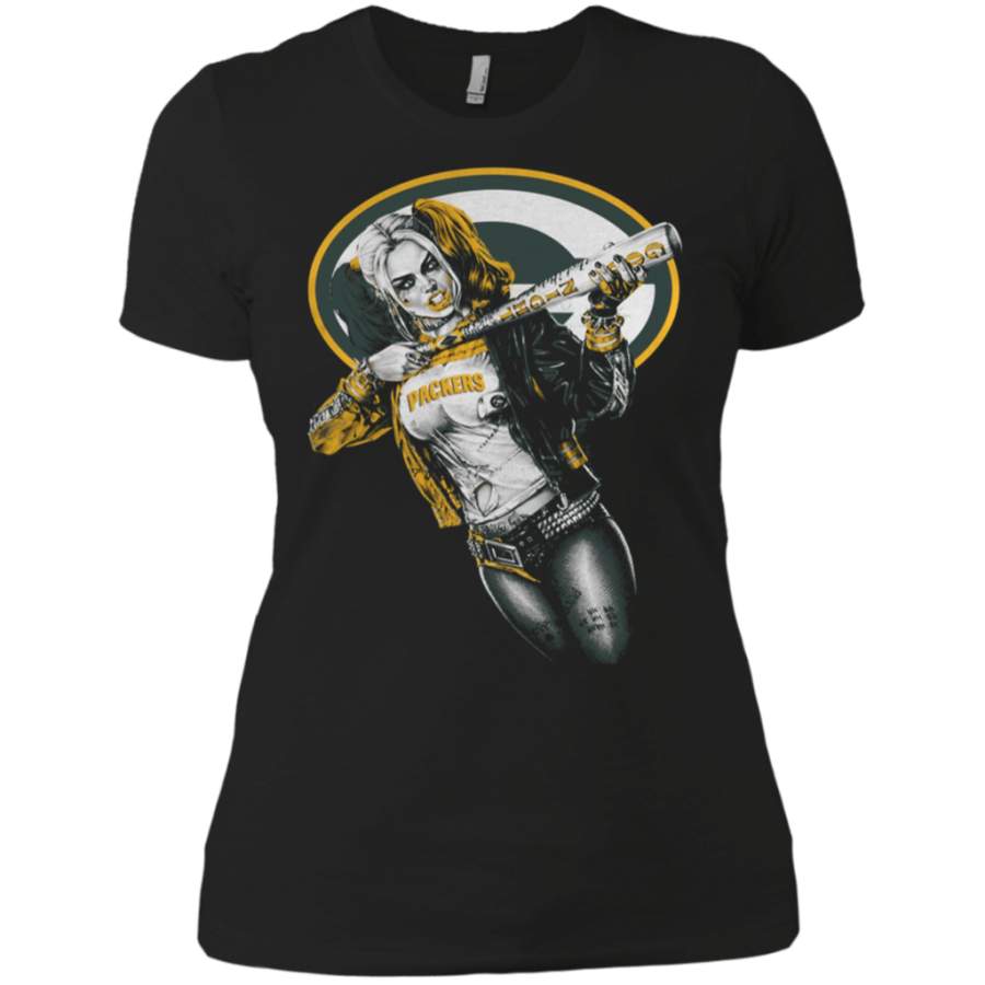 Green Bay Packers Harley Quinn t shirt Ladies’ Boyfriend shirt