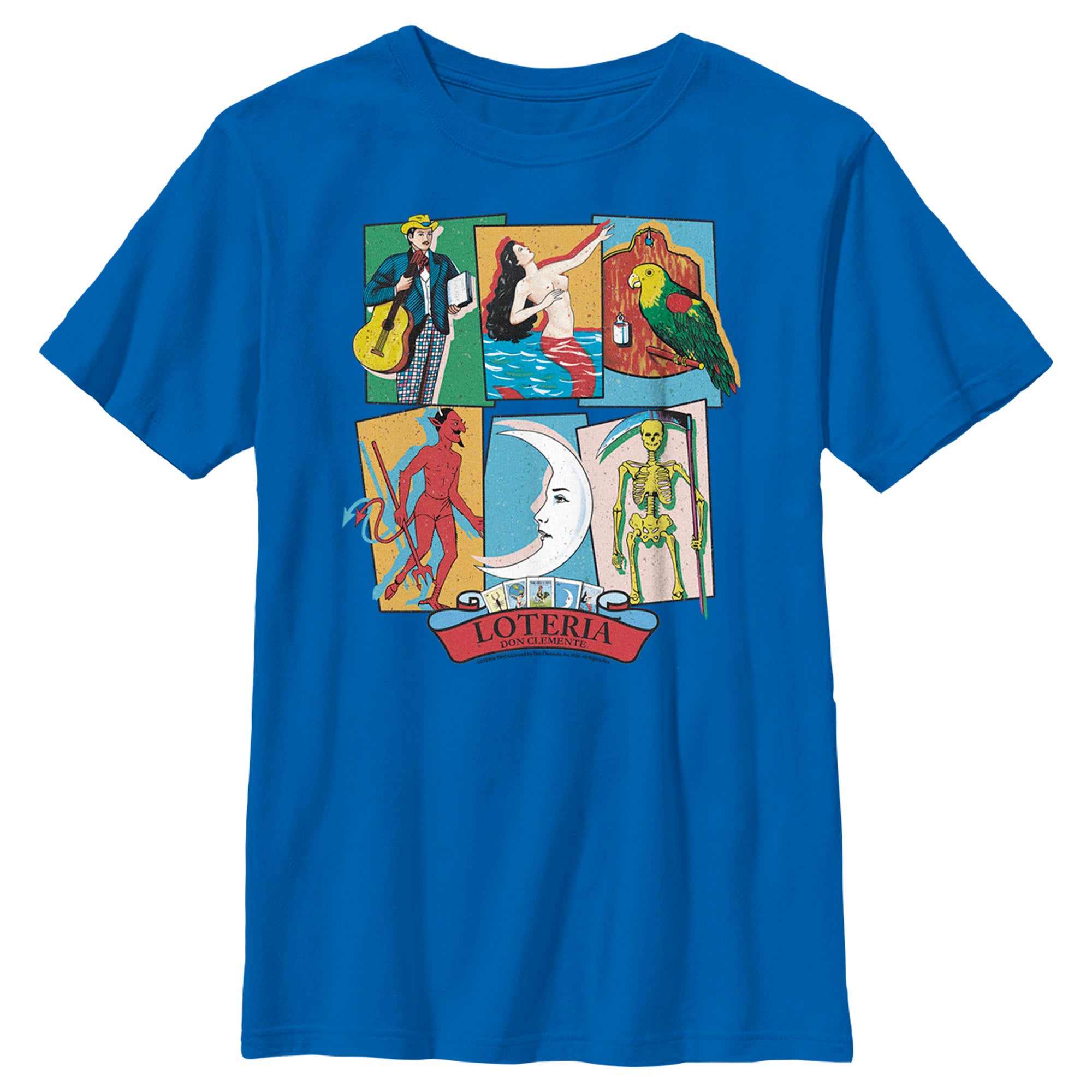 Boy’S Loteria Six Favorite Cards T-Shirt