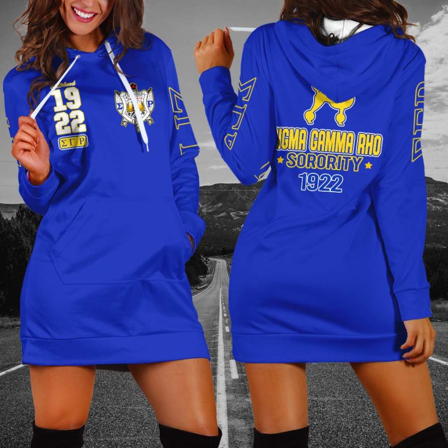 Sigma Gamma Rho Hoodie Dress 171020192