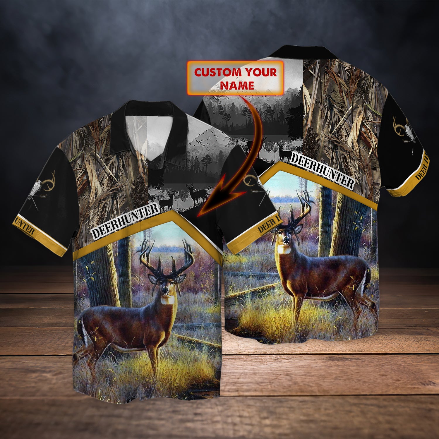 Deer Hunting Personalized Name Hawaii 300621 Ha100899