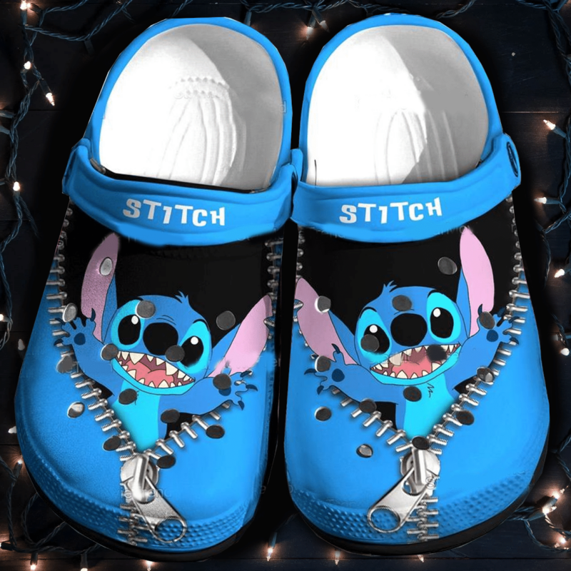 Waybackapparel Lilo & Stitch 3D Crocband Clog