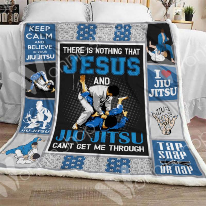 Brazilian Jiu-Jitsu Sherpa Blanket OCT2802 78O42