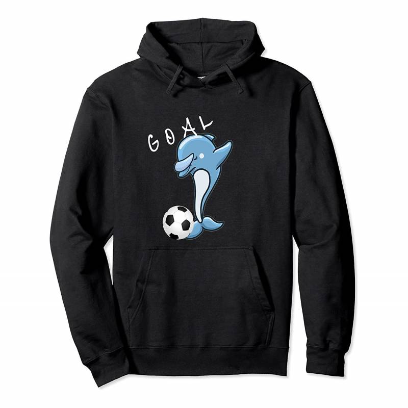 Funny Soccer Dabbing Dolphin Hoodie Teenage Gift, T-Shirt, Sweatshirt