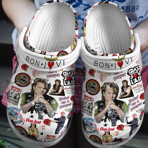 Bon Jovi Crocss Clogs For Men Women And Kid Wcpm3Lcf