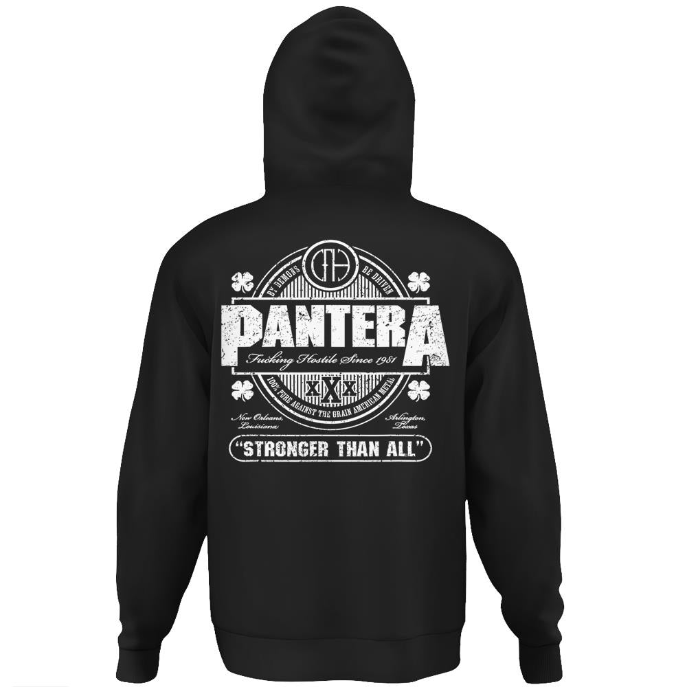 Pantera Official Stronger Than All St Patrick’S Day Hoodie Print On Back