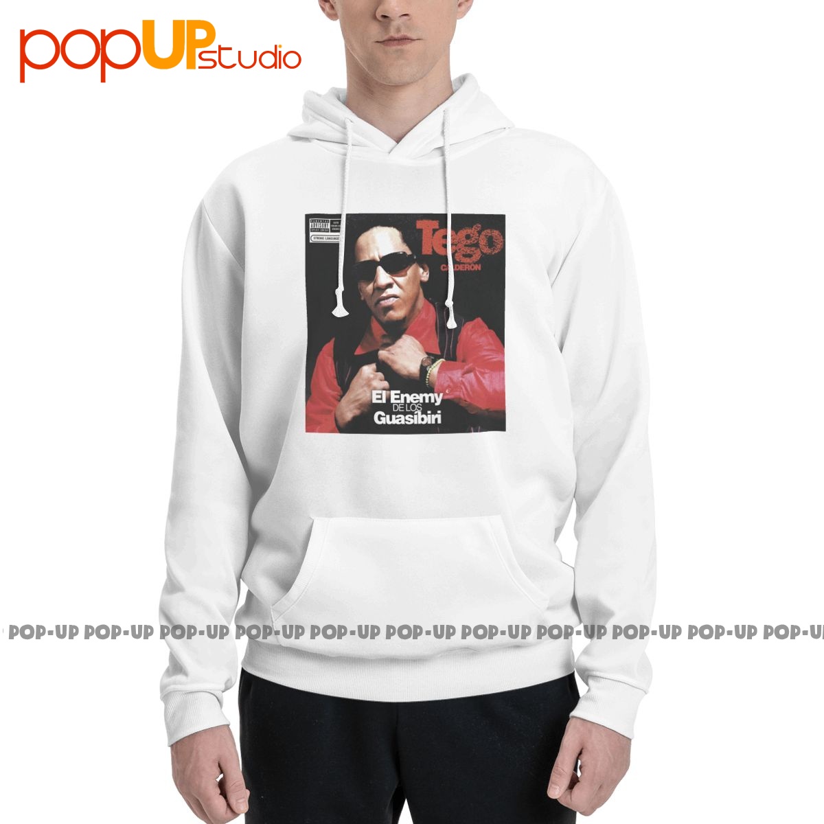 Bad Bunny Tego Calderon El Enemy De Los Guasibiri Hoodie Sweatshirts Hoodies Cute Daily Fashion Hot Selling alx