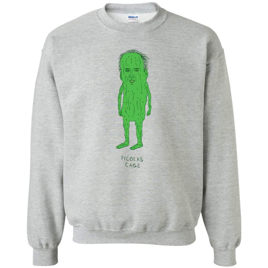 AGR Picolas Cage Crewneck Pullover Sweatshirt