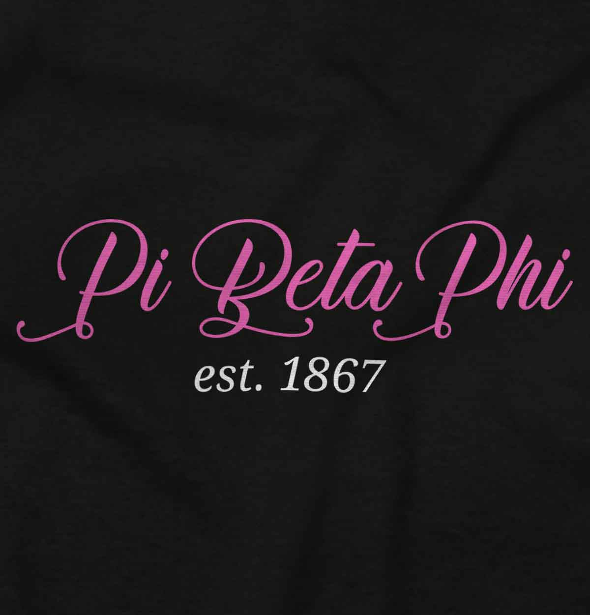 Pi Beta Phi Lady Junior Fit V-Neck T Shirt