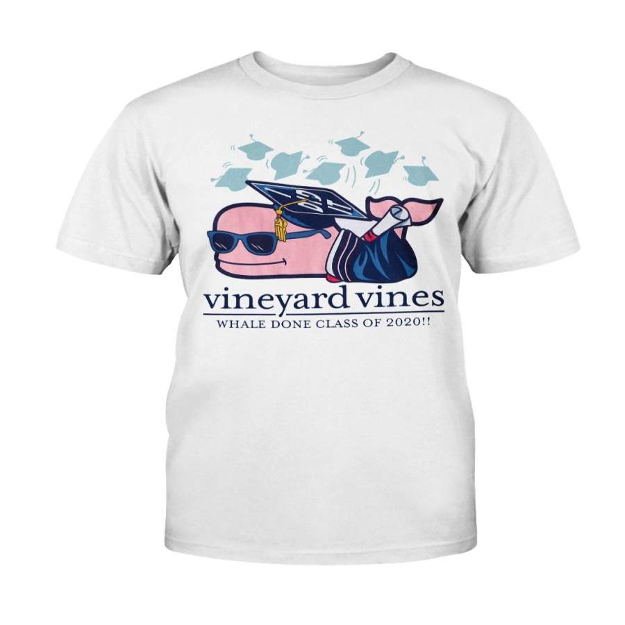 Vineyard Vines Whale Done Class Of 2020 T-Shirt Class of 2020 Graduation