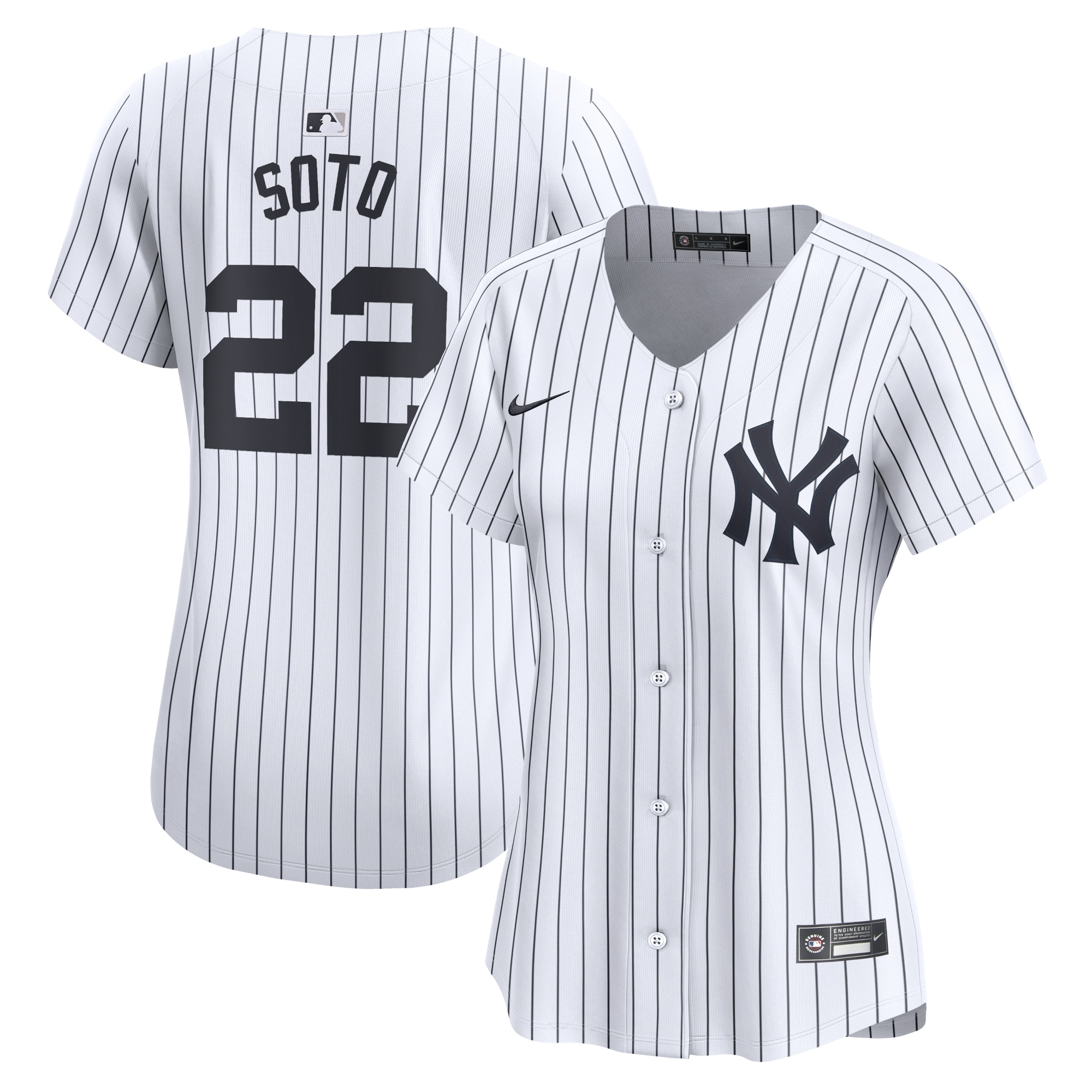 Juan Soto New York Yankees Women's Home Limited Player Jersey – White