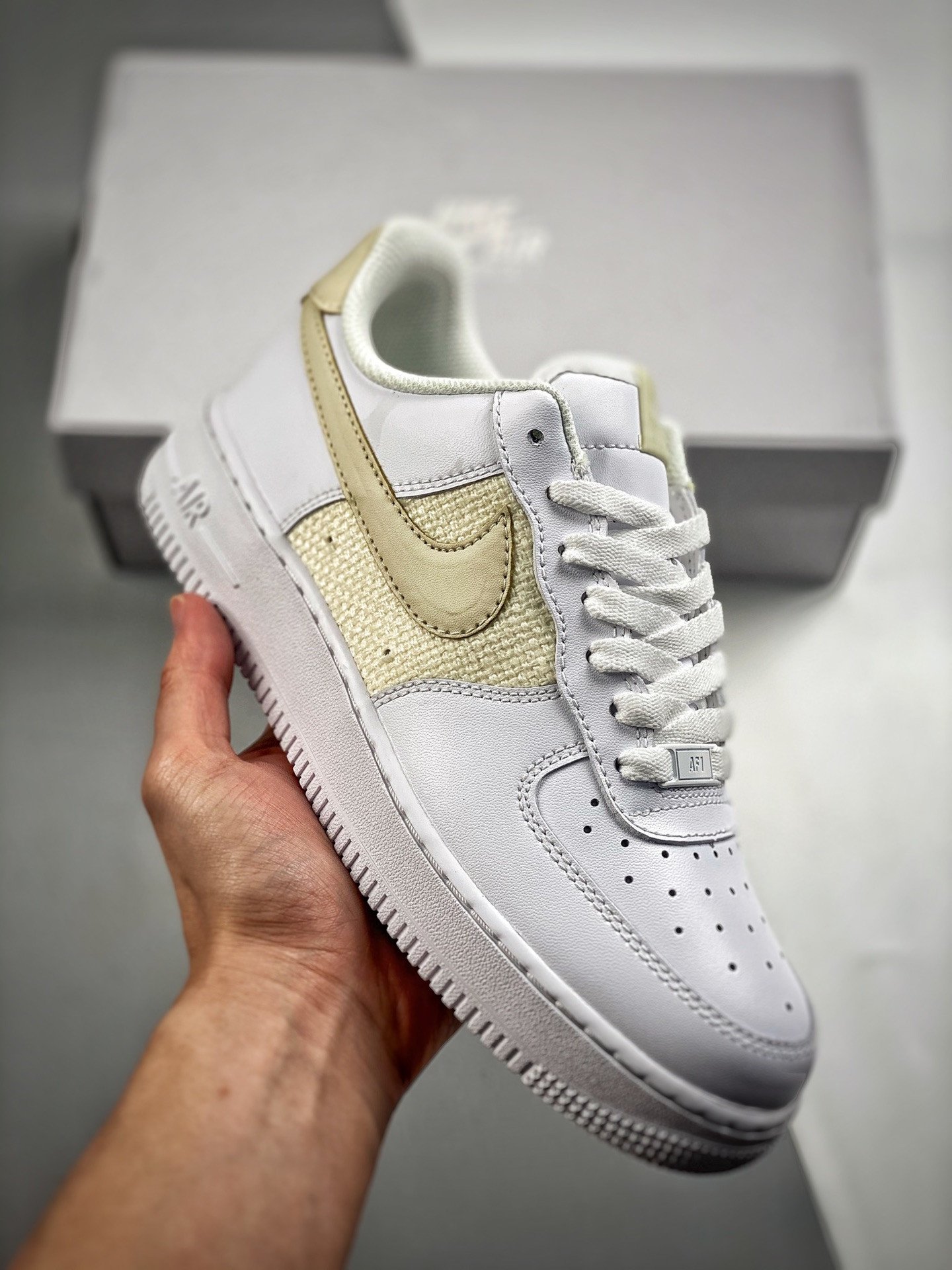 Nike Air Force 1 Low Grey Cross-Stitch DJ9945-100 5340528