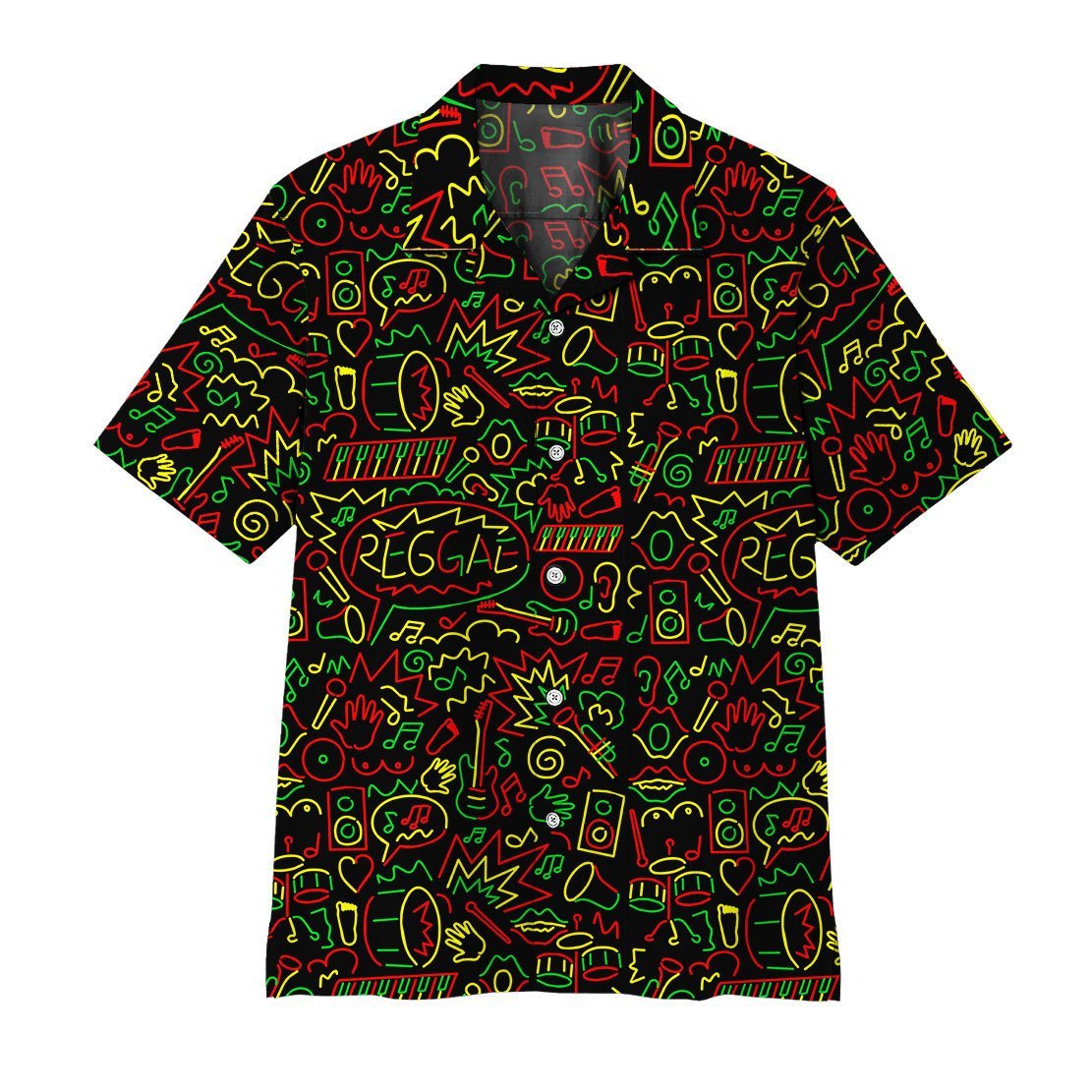 Gearhuman Reggae Hawaiian Shirt Ha45514