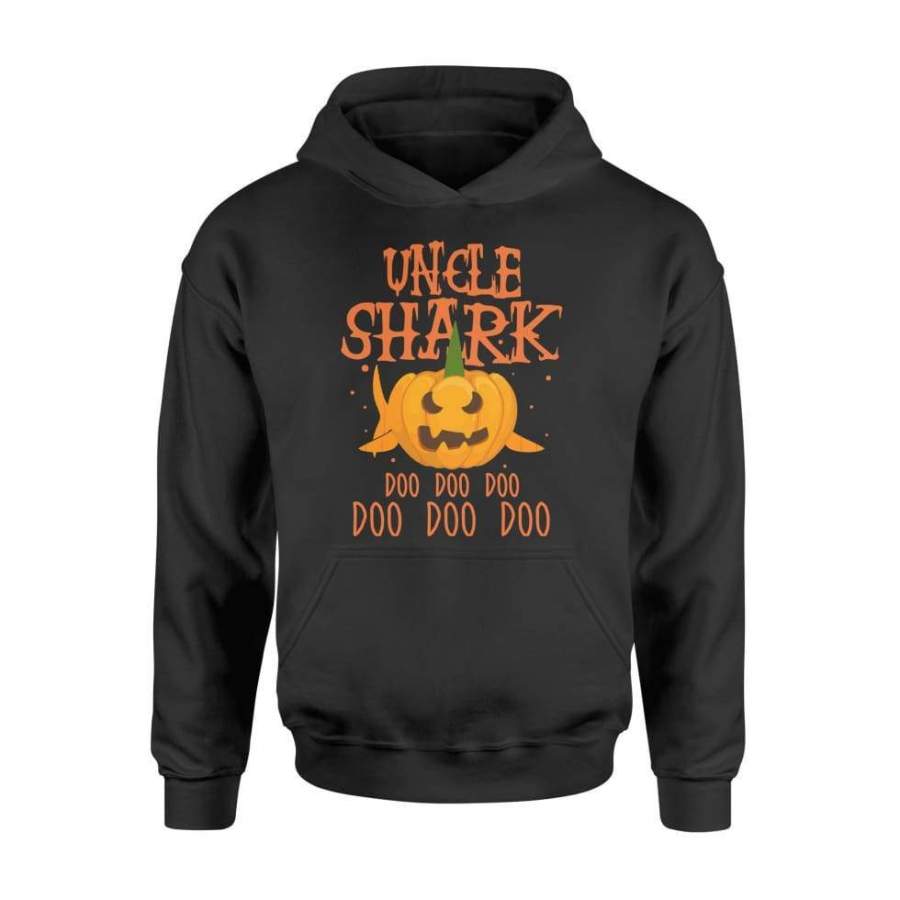 Uncle Shark Doo Doo Doo Pumpkin Halloween Costume – Standard Hoodie