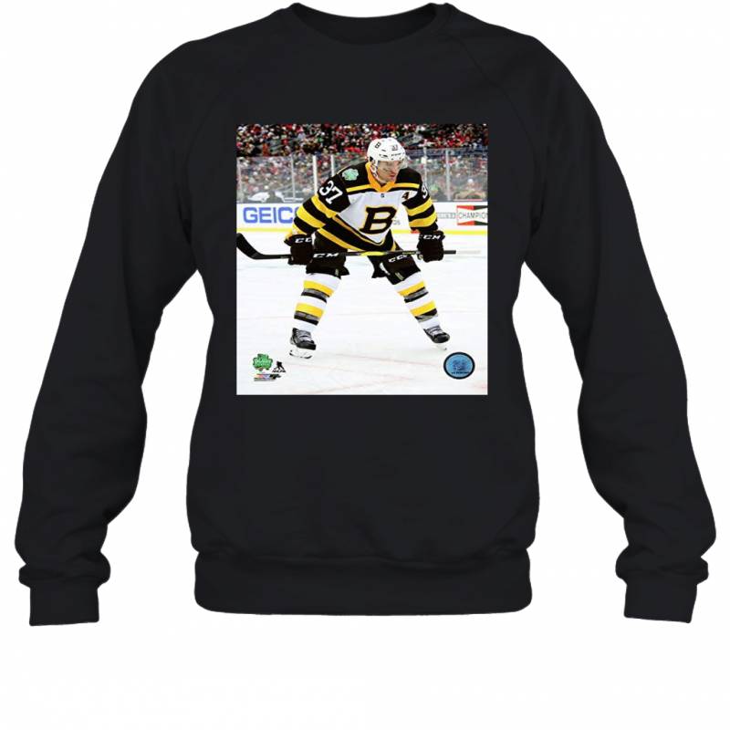 Patrice Bergeron Boston Bruins 2019 Winter Classic Action Sweatshirt