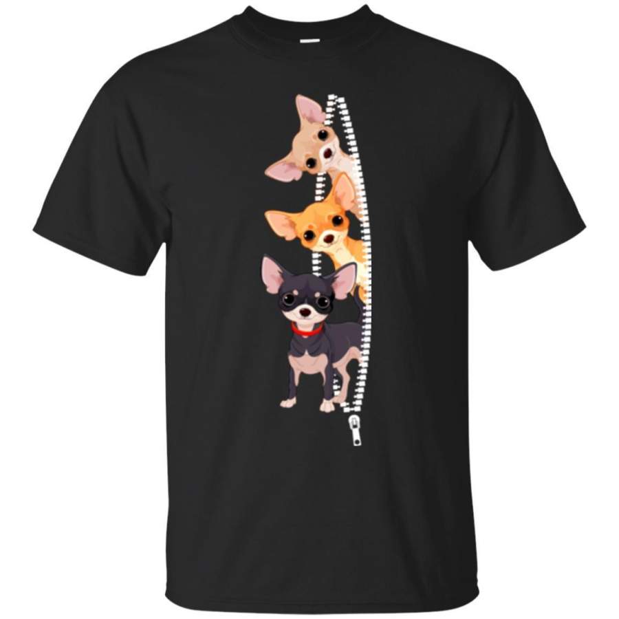 Sneaky Chihuahua Cute Animal Dog Lovers Shirts