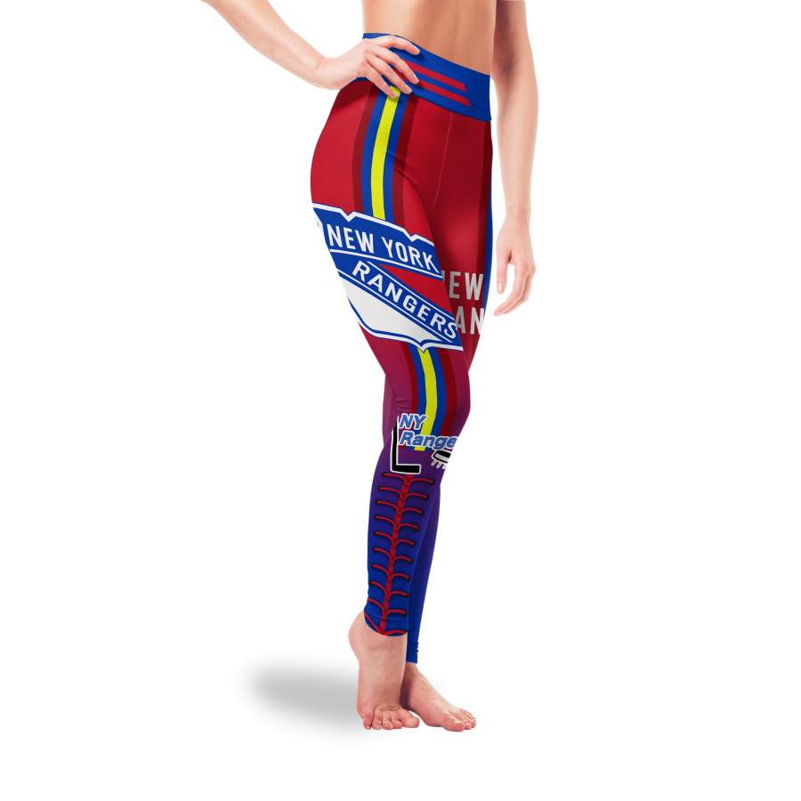 Twins Logo New York Rangers Leggings For Fans