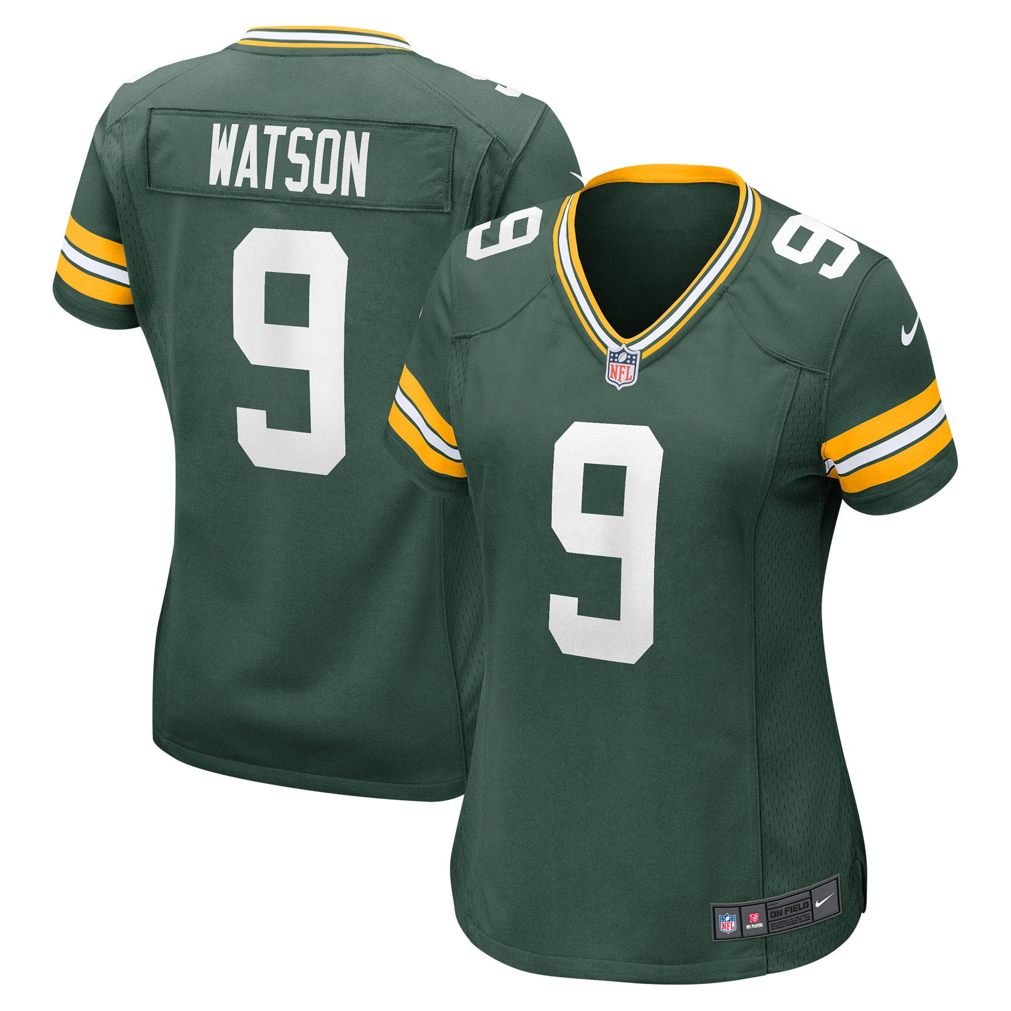 Christian Watson Green Bay Packers Womens Player Game Jersey – Green NFL