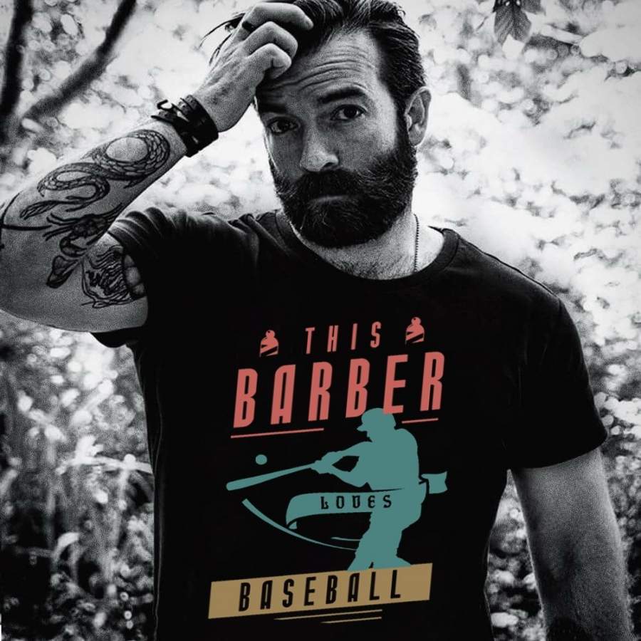 This Barber Loves Baseball T-Shirt Barber Shirts