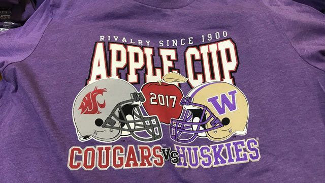 Fans Are Getting Ready For The 110Th Apple Cup Shirt