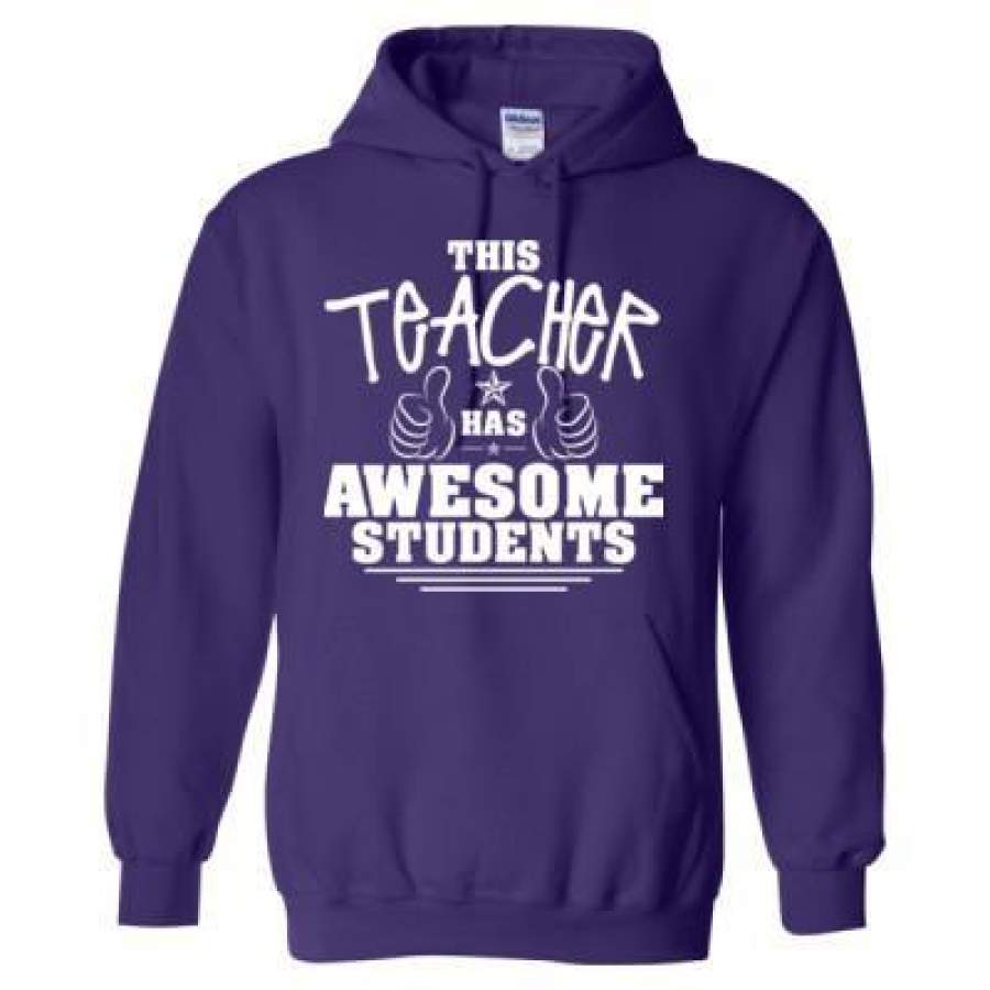 AGR This Teacher Has Awesome Students – Heavy Blend™ Hooded Sweatshirt