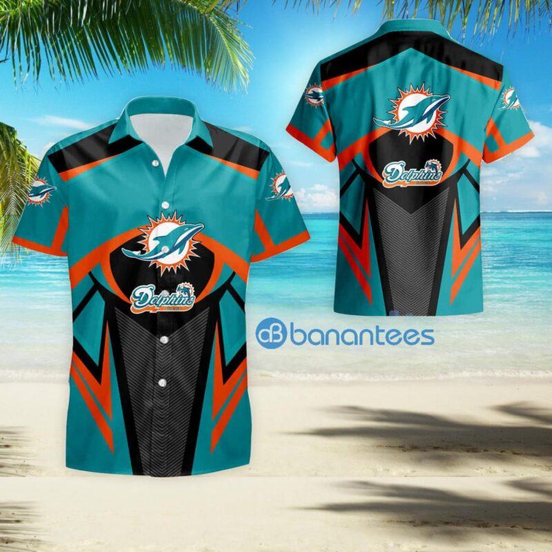 Miami Dolphins Under Armour 3 Summer Hawaiian Shirt