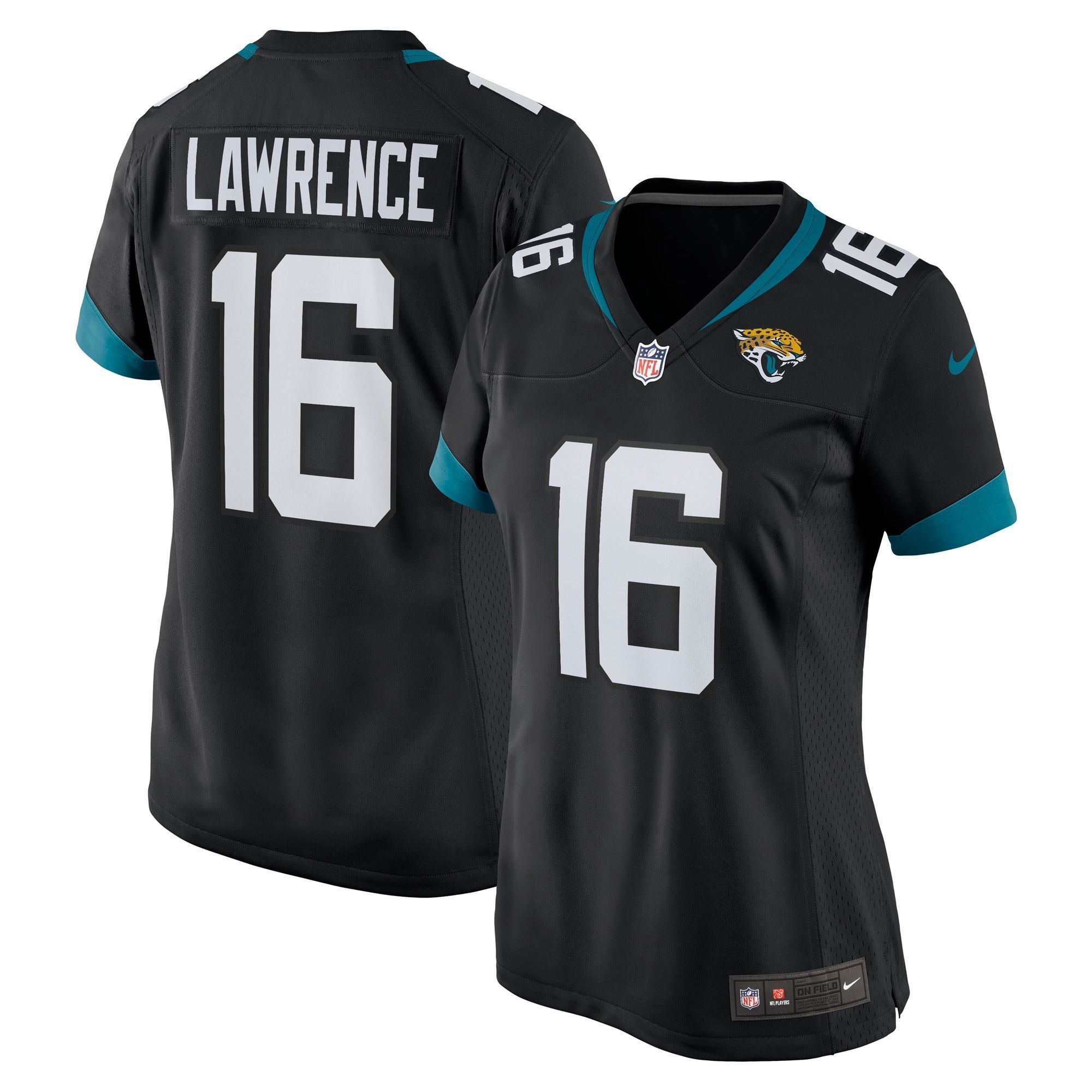 Womens Trevor Lawrence Jacksonville Jaguars Black Alternate 2021 NFL Draft First Round Pick Game Jersey Gift For Jacksonville Jaguars Fans