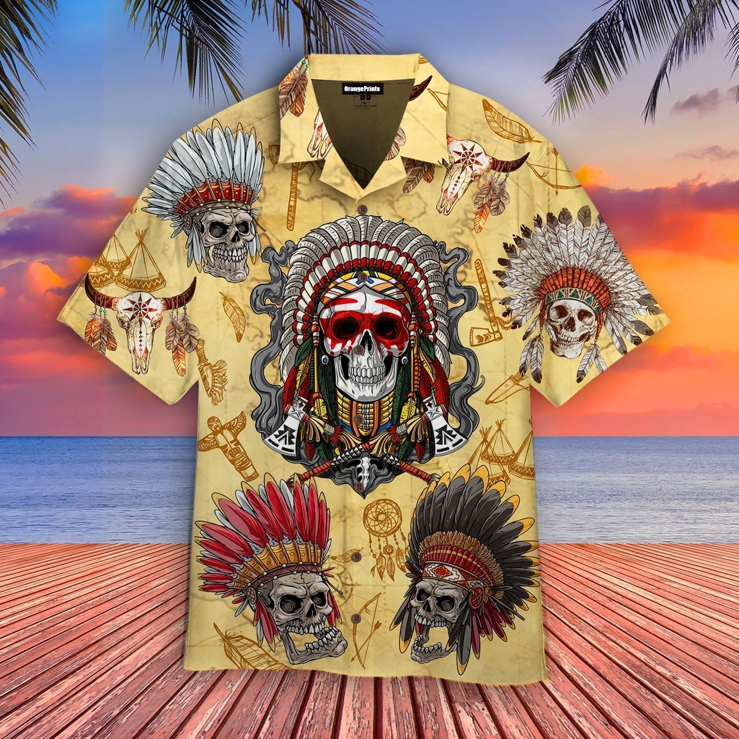 Native American Hawaii Shirt For Men And Women Ha27591